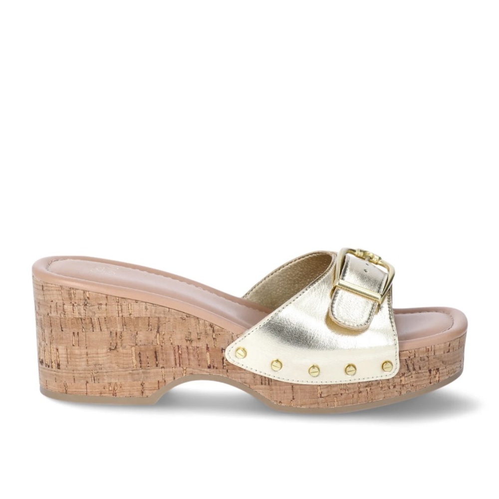 Gold Platform Sandals